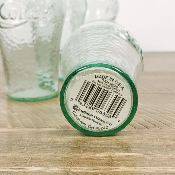 Coca Cola Glass Set of 4 Glasses - Picture 4 of 5